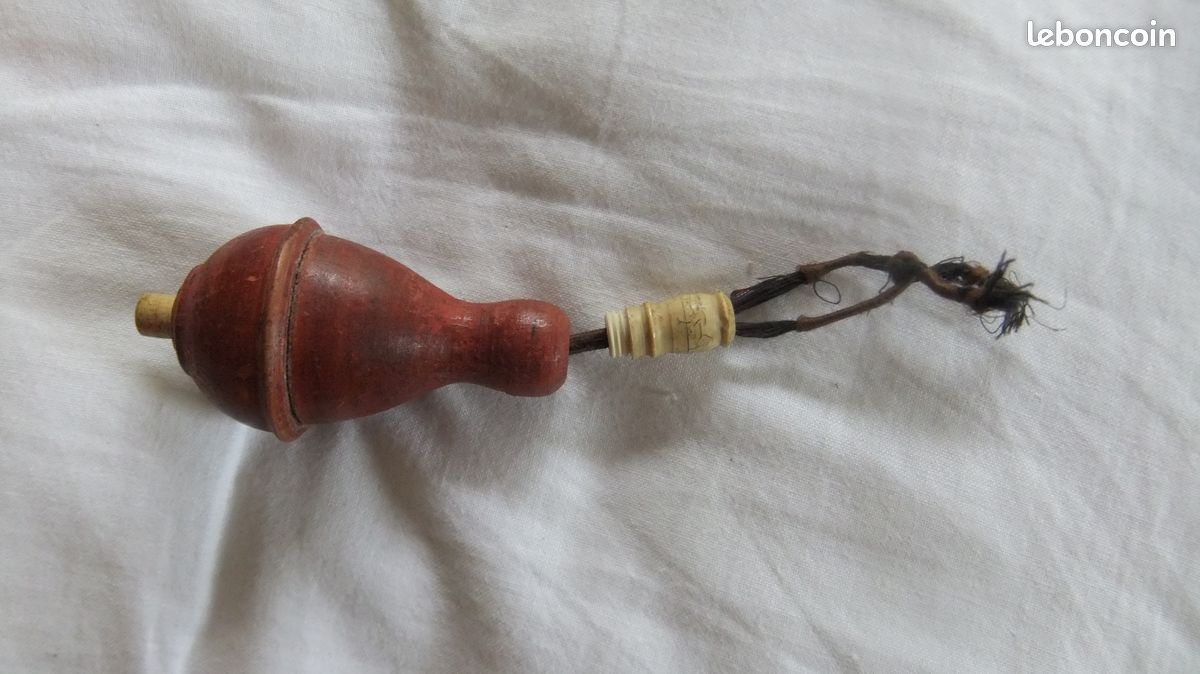 Interrupteur ancien ( poire ) bois (image 1)