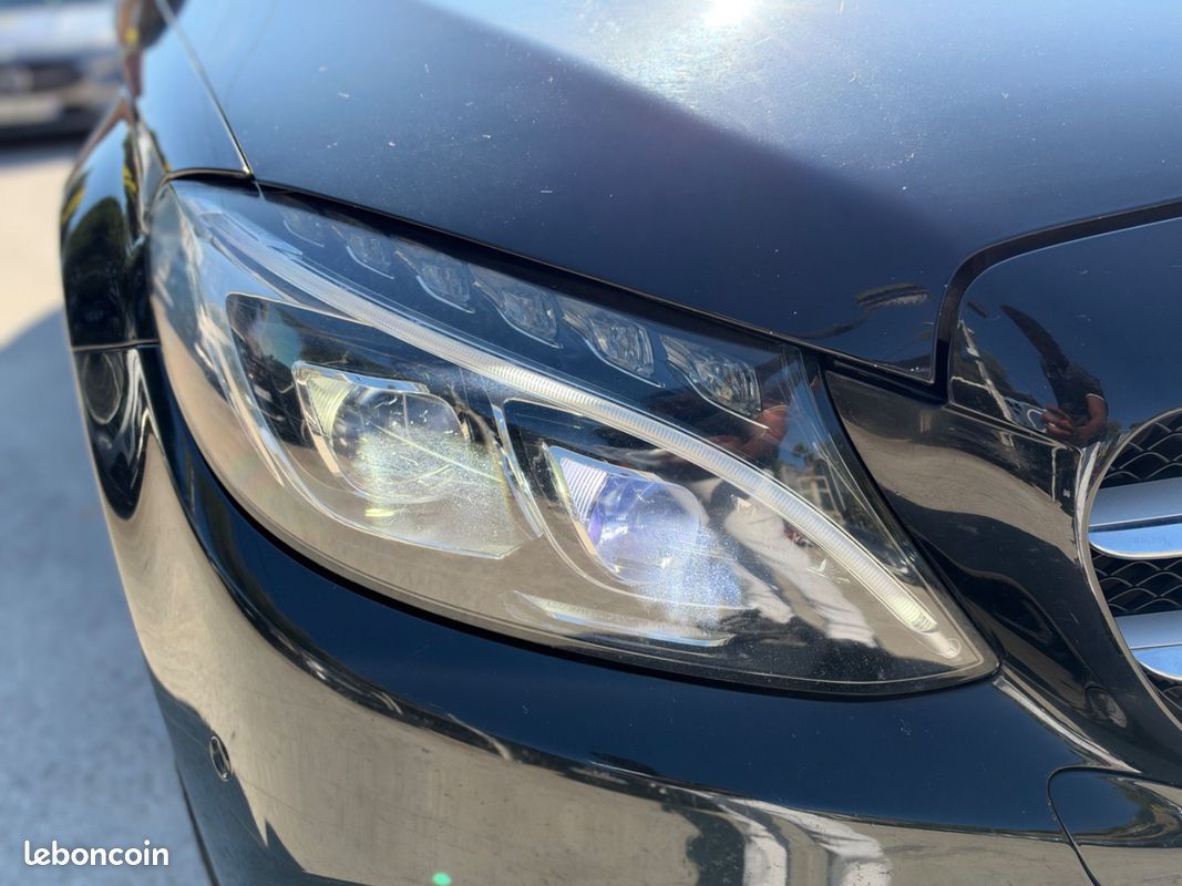 Mercedes CLASSE C BREAK 220 d Sportline 9G-Tronic {TOIT OUVRANT - SIEGE ELECTRIQUE - SON BURMESTER} (image 15)