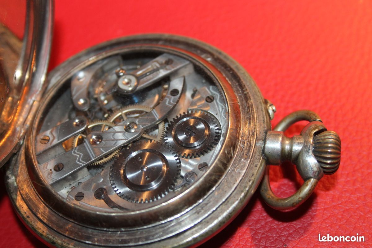 Grosse Montre Ancienne Type Régulateur Ou Montre De Bord - Vintage à Voir, En Occasion