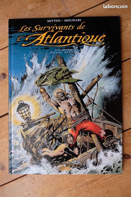 Bd "Les Survivants de l'Atlantique" tome 9 EO. Mitton et Molinari (image 1)