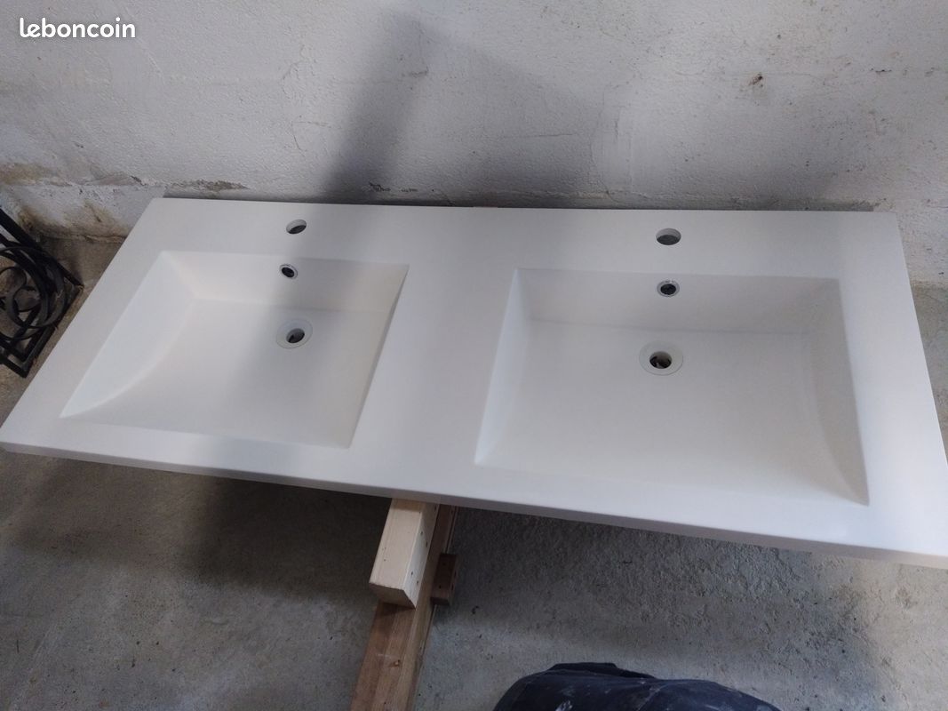 Double Vasque en Résine (image 1)