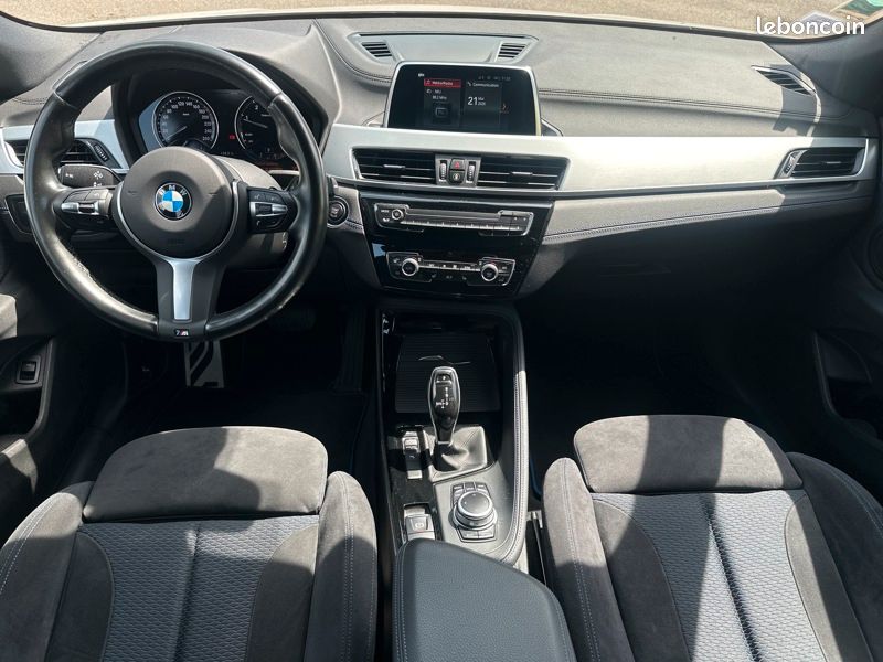 Bmw x2 sdrive 18d m sport s8 150 ch camera siege elec cond mem hayon sieges c (image 11)