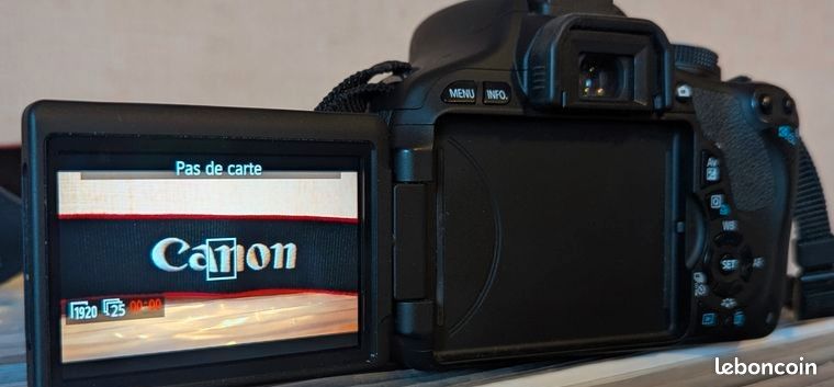 Appareil photo Canon EOS 600D + objectif 18-55mm kit complet - Photo, audio & vidéo