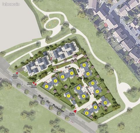 Appartement a louer jouy-le-moutier - 3 pièce(s) - 60 m2 - Surfyn