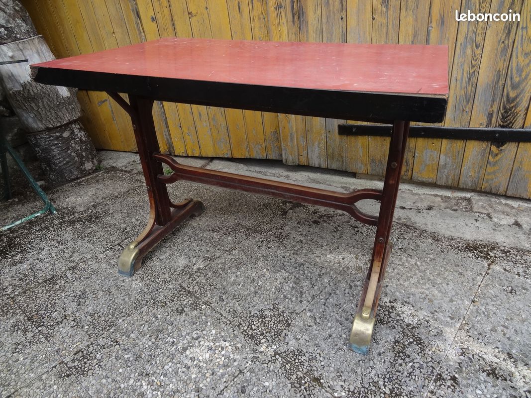 Table bistrot ancienne (image 3)