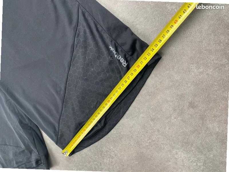 Short de sport léger Reebok noir running XXL homme - #SP (image 10)
