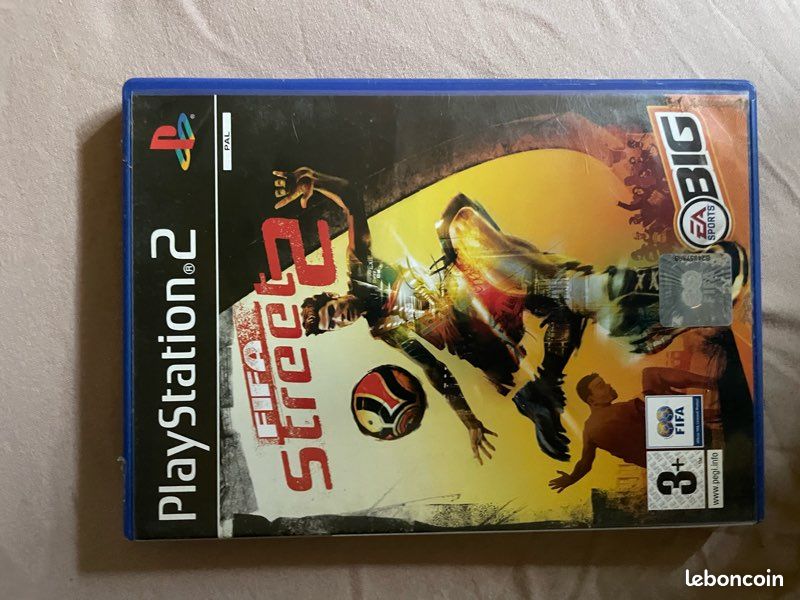 Jeu FIFA Street 1 Complet PS2 - Très Bon état, Version Française, Boîte Et Notice Incluses