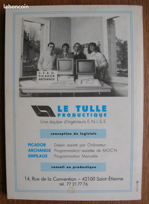ANNUAIRE 1985 de l'école nationale d'ingénieurs de Saint Etienne (image 2)