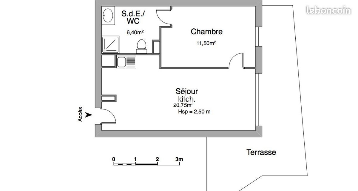 Appartement 2 pièces 39 m² · à Septèmes-les-Vallons · 39 m² · 582 €/mois