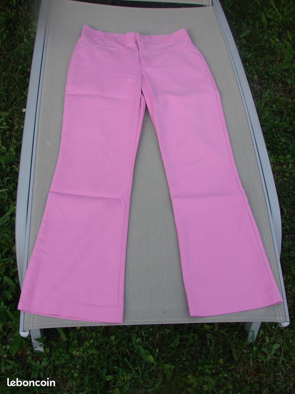 Pink Zara Pantalon Femme Rose Wide Leg Pantalon Vichy Femme Zara