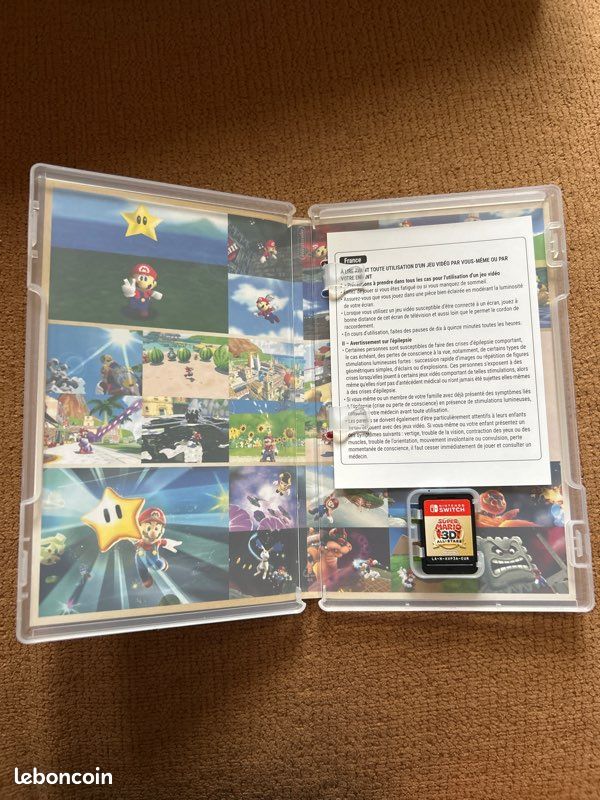 Jeu switch mario 3D all stars 3 jeux en 1 (image 3)