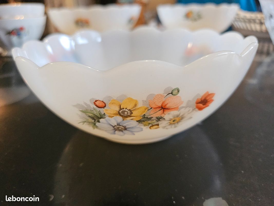 Bol Arcopal France motif floral vintage • EUR 8,00 - FR