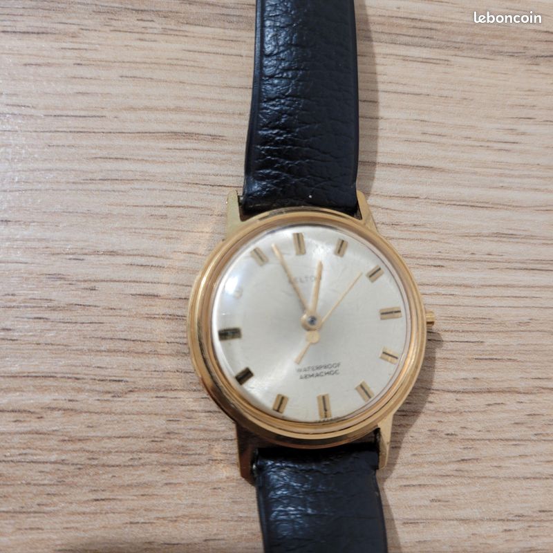 Montre Ancienne Femme KELTON - Mécanique Manuelle, étanche, Boîtier Argenté, Occasion