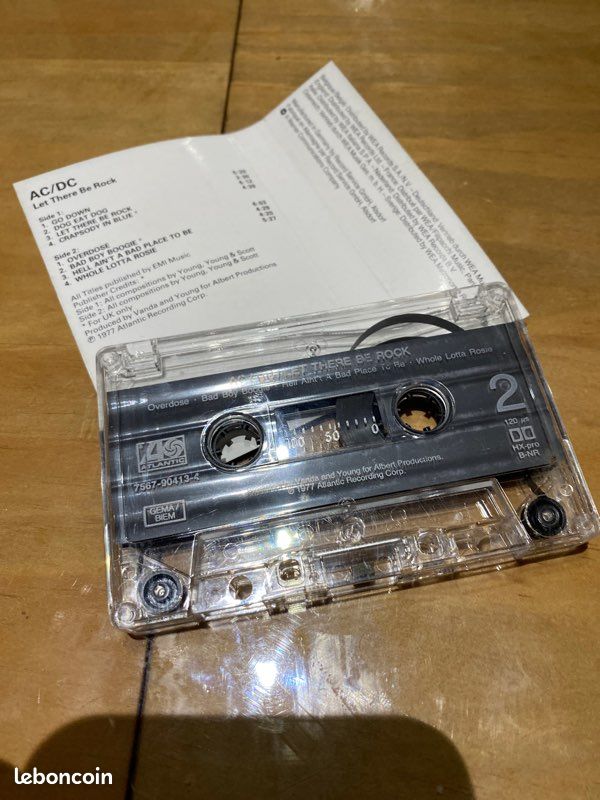 K7 audio AC/DC let there be rock (image 2)