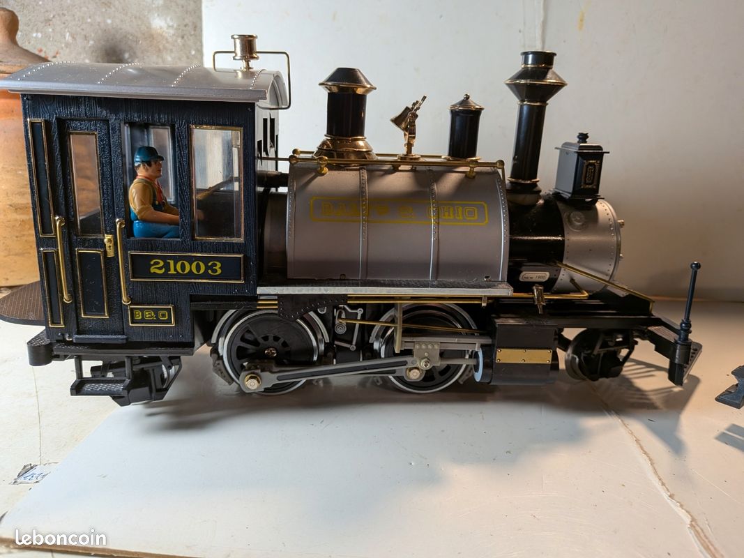 Locomotive Vapeur Vive Accucraft Échelle 1:32 - Prête à L'Emploi
