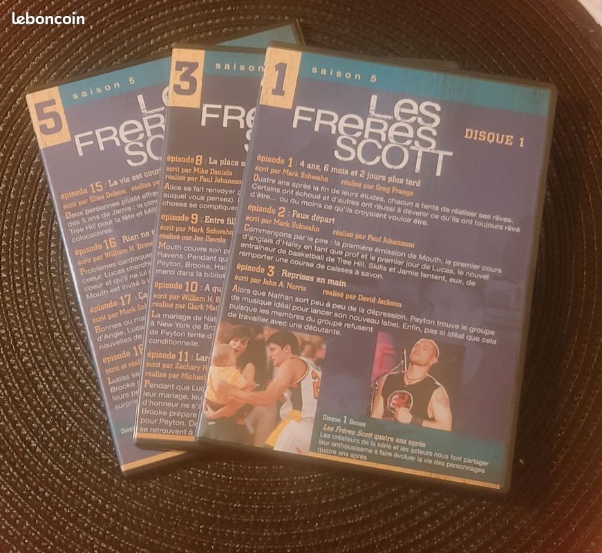 DVD des frères Scott Saison 5 (image 4)