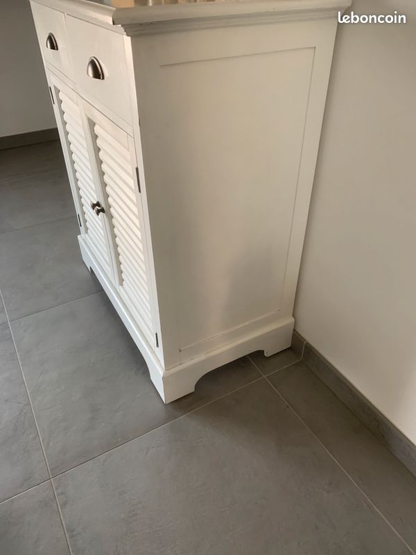 Vend petit meuble blanc maison du monde (image 2)