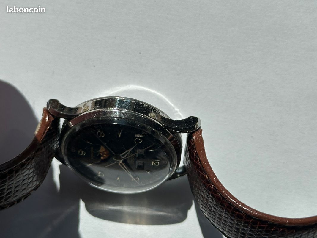 Montre Automatique Vintage Losan Suisse - Calendrier - Années 70 - Homme - Neuf Avec étiquettes - Collection Premium