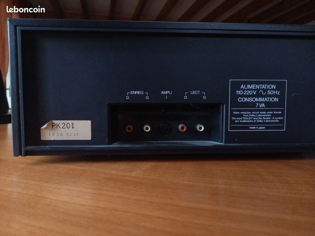 PLATINE LECTEUR ENREGISTREUR DE CASSETTE BRANDT PK 201 Lire L'annonce Vintage EUR 39,90 - FR