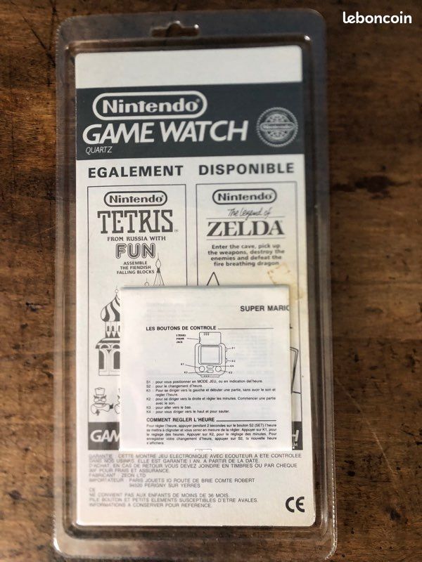 Montre Super Mario bros année 90 - Collection