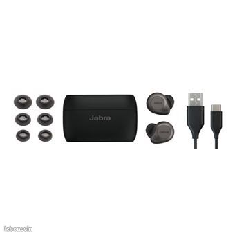 NEUFS Ecouteurs sans fil True Wireless Jabra Elite 85t avec réduction active de bruit Noir Titane (image 9)