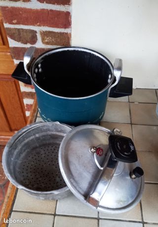 ANCIENNE COCOTTE MINUTE SEB ALUMINIUM de 6 LITRES VINTAGE | UK