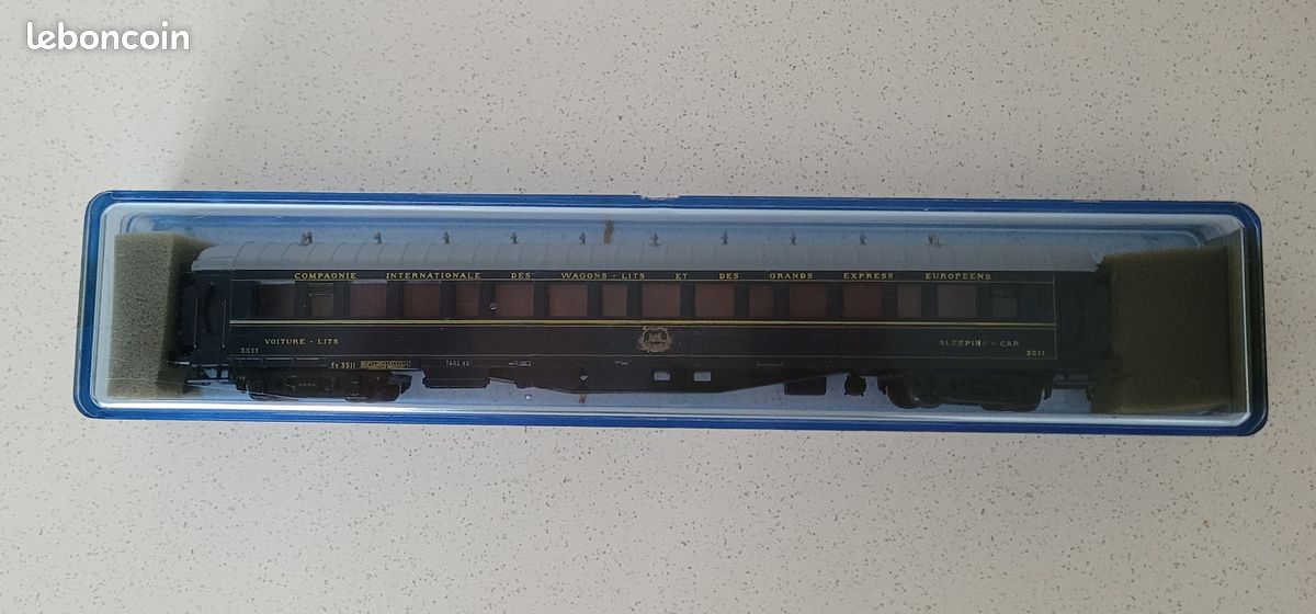 ANCIEN WAGON VOYAGEURS france trains voiture lit A MONTER EUR 32,25