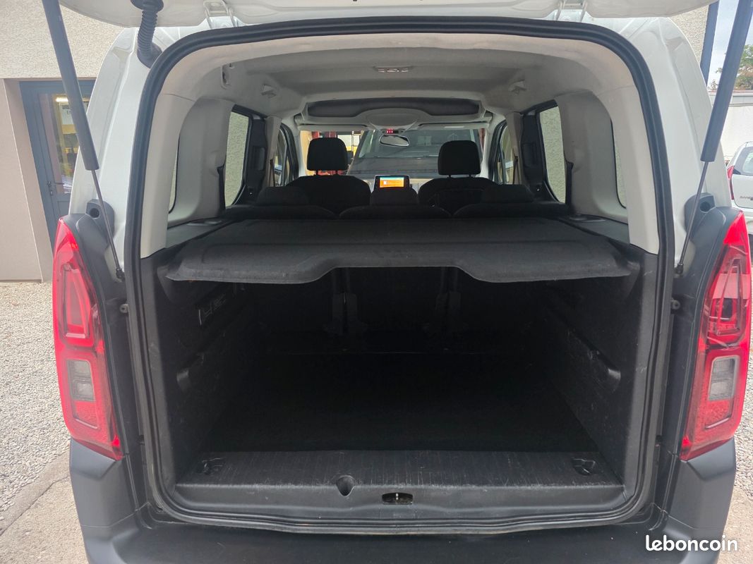 ✅CITROEN BERLINGO TAILLE M BLUE HDI hdi 100s&s BVM5 SHINE ⏩️PREMIERE MAIN⏩️ AVEC ENTRETIEN CONSTRUCTEUR (image 15)