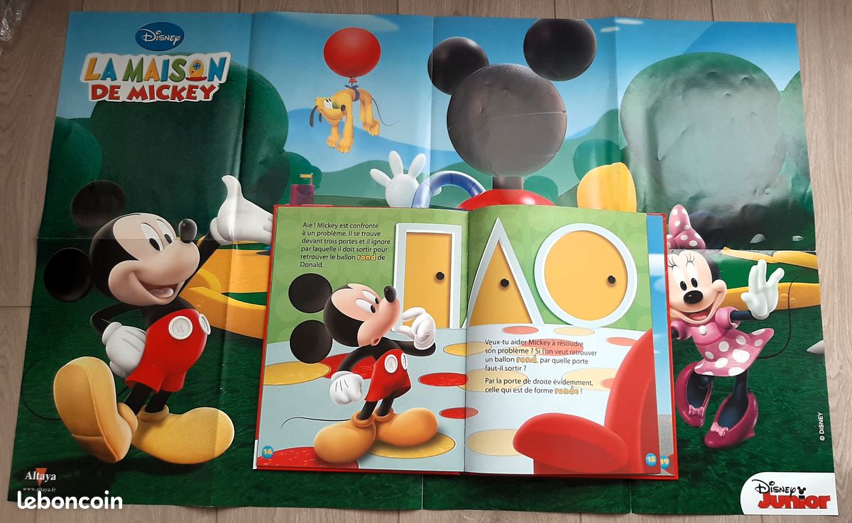 Livre + DVD + Poster La maison de Mickey / Joue et apprends avec Mickey (image 5)