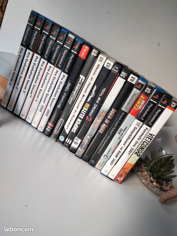 Gros lot de jeux PC, Play station 2 (image 1)
