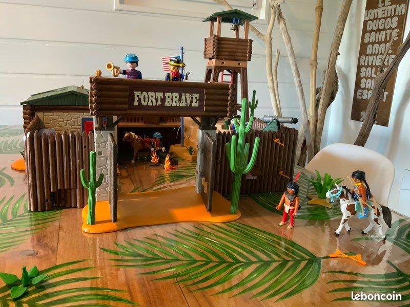Playmobil Western Playmobil Estados Unidos Grand Fort USA