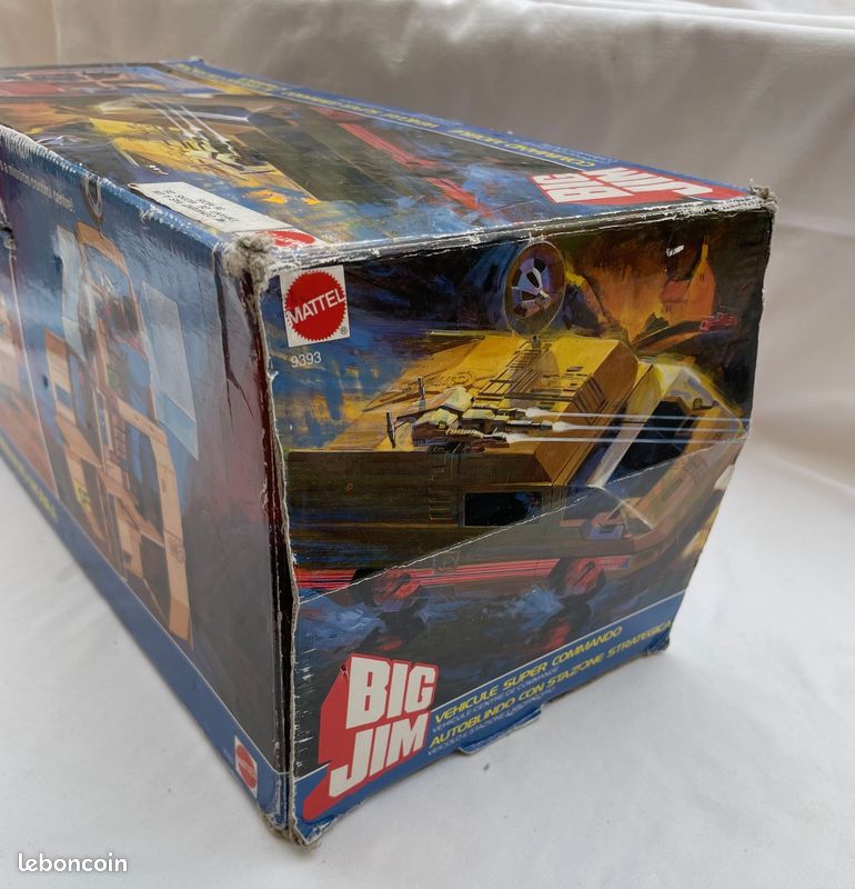 Big Jim Série Commando - Vektor Mattel (réf.9297/9303) Neuf En Boîte