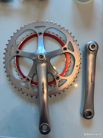 Pédalier Campagnolo Chorus D'occasion Pour Vélo De Route - Double Plateau Alu Italie