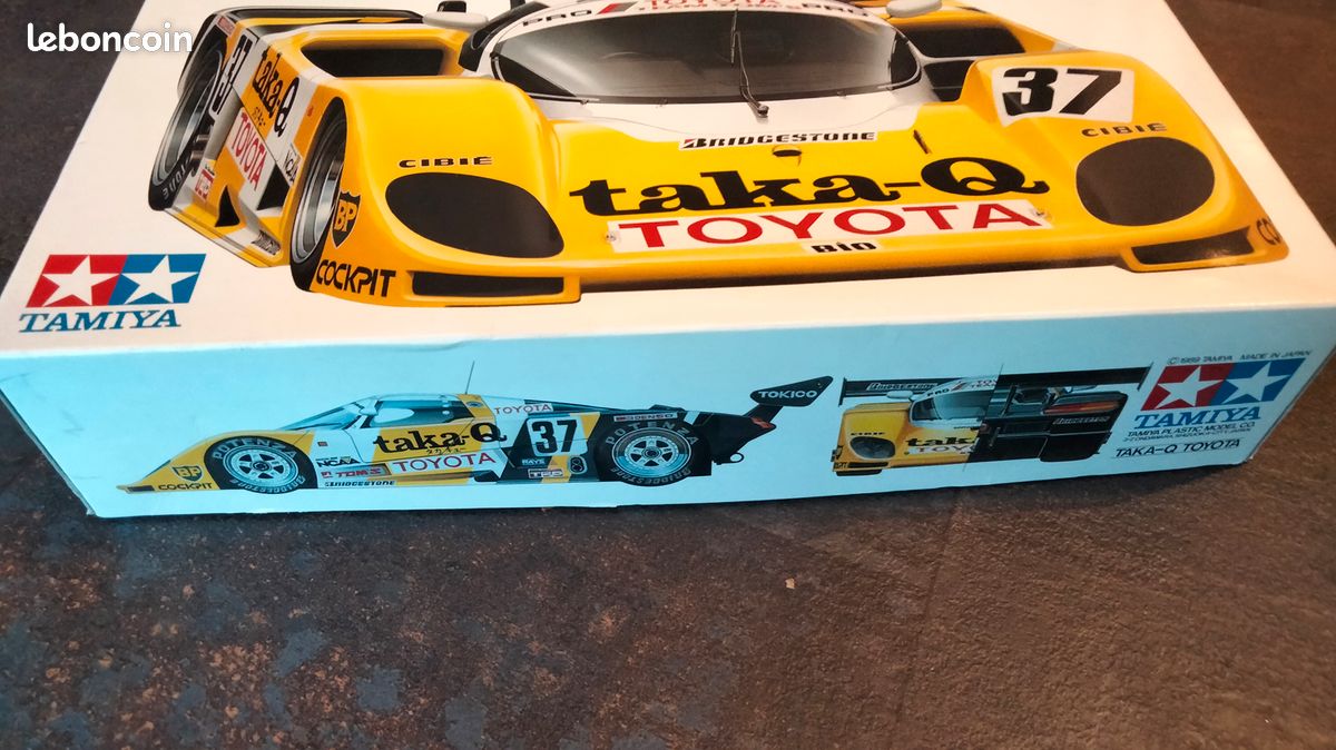 Maquette TAKA-Q Toyota 88C Team Tom's Hasegawa 1/24 - KIT JAMAI SACHETS SCELLÉS