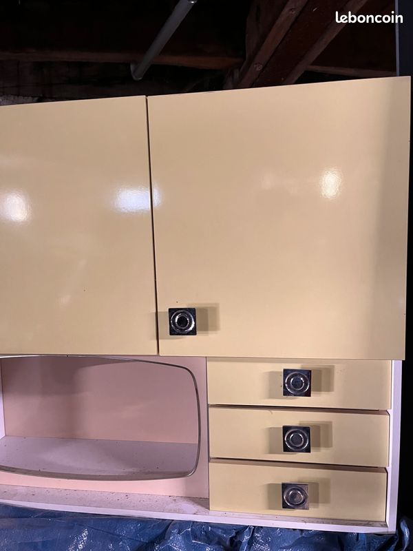 Meuble de cuisine vintage année 70 (image 3)