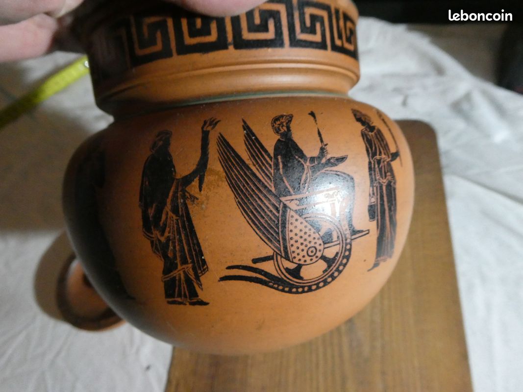 ENGLAND'S COMOYS, Rare pot à tabac (tobacco jar) vintage par Comoy's of  London