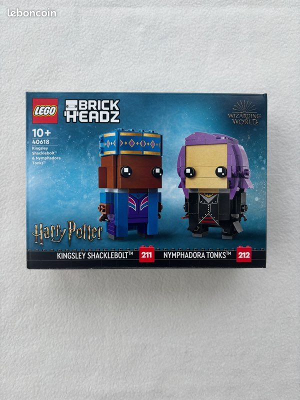 Lego BrickHeadz 40618 - Kingsley Shacklebolt et Nymphadora Tonks (image 1)