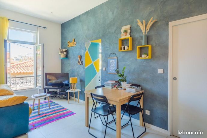 apartment 2 pièces 35 m² à Marseille 13007
