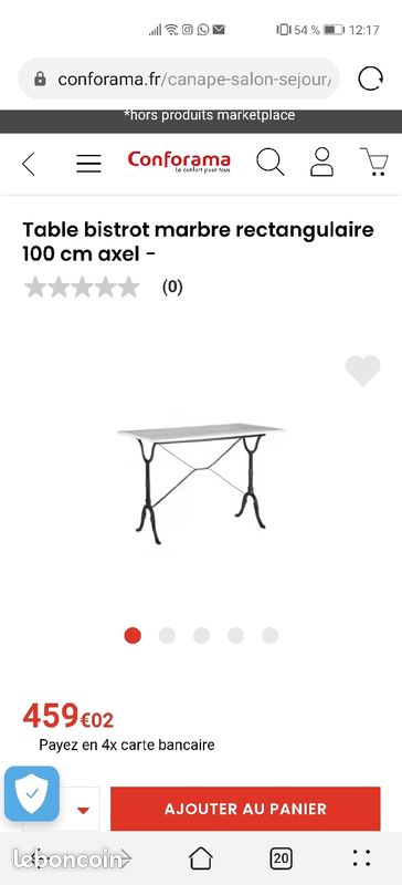 Table marbre conforma (image 3)