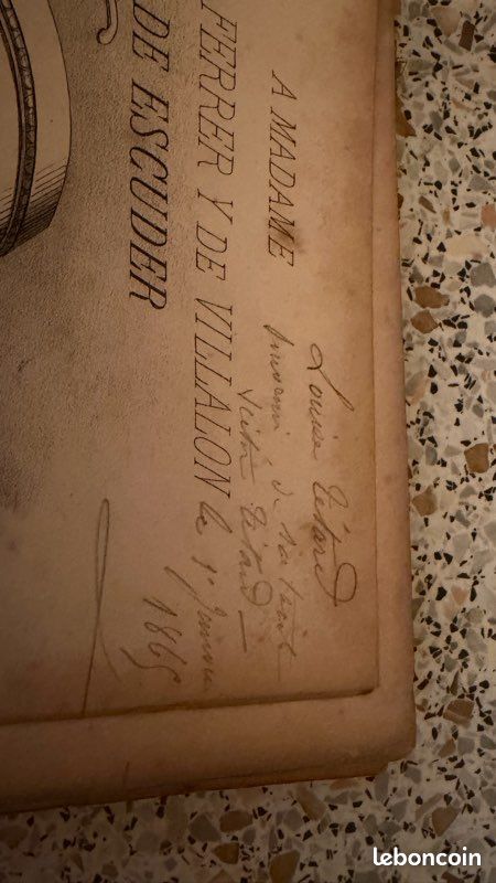 Ancien recueil de partitions Isaac Strauss – XIXe – dédicace 1865 (image 2)