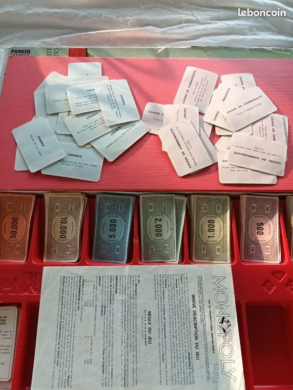 Monopoly vintage des annes 80 - Collection