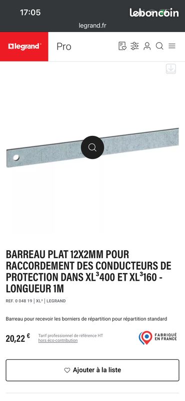 Barreaux plat (image 1)