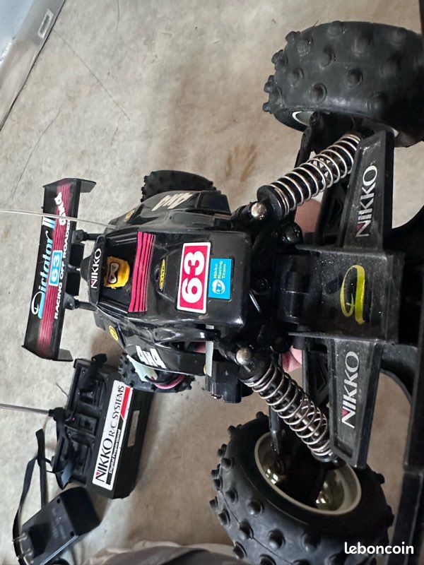 Télécommande Pour Voiture RC Nikko Predator – Vintage 1/10 – État D'occasion