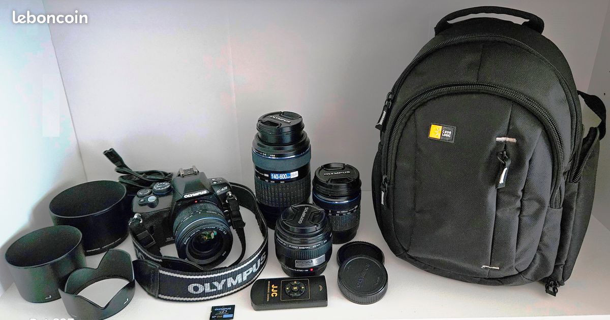 Appareil Photo Olympus E420 + accessoires (image 1)
