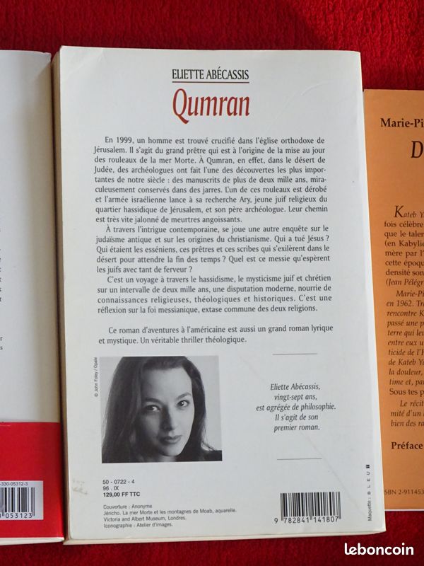 Qumran Eliette Abécassis Editions Ramsay (image 2)