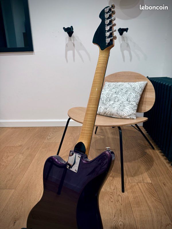 Échange possible - Guitare luthier Yann Mahé - Jaguar 1966 superbe état (image 6)