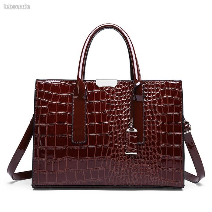 Sac à main croco (image 3)
