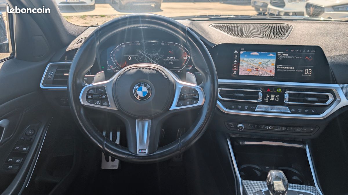 BMW Série 3 2.0 320 D 190 MHEV HYBRID M-SPORT BVA FULL ENTRETIEN BMW (image 4)