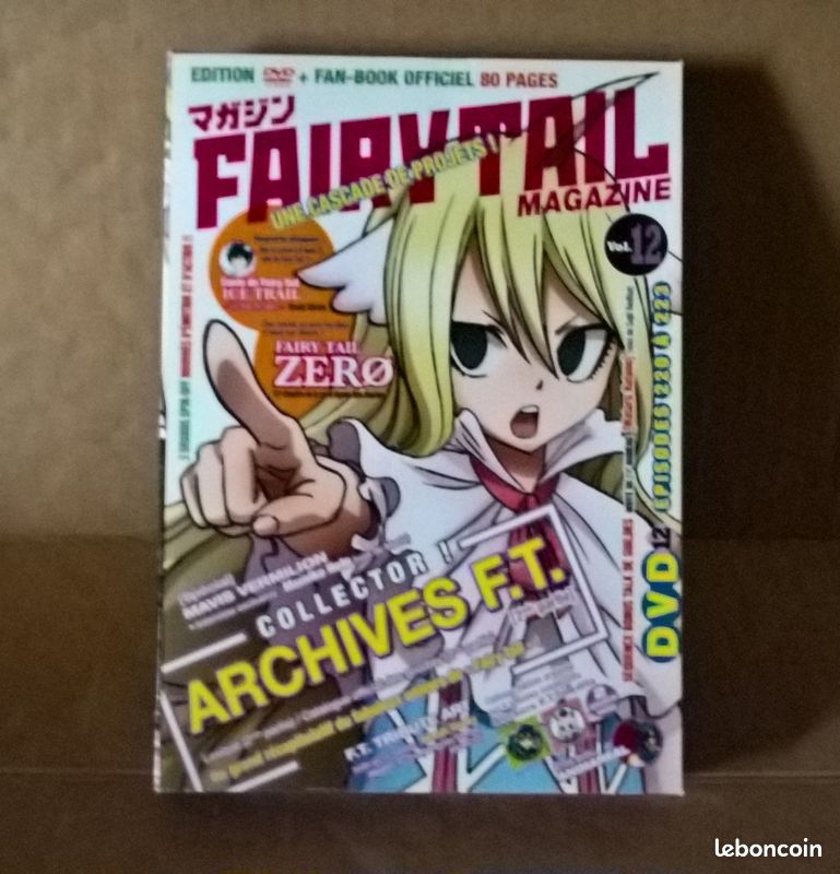 Lot de 6 coffret Fairy Tail Magazine saison 5 dvd (image 14)