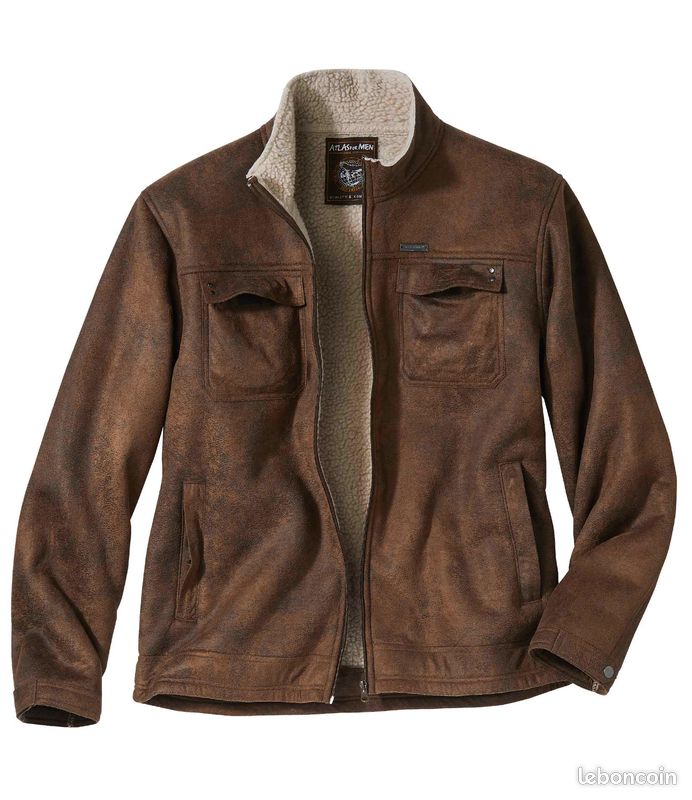 Blouson Suédine et Sherpa Westmount – Taille XL (image 1)